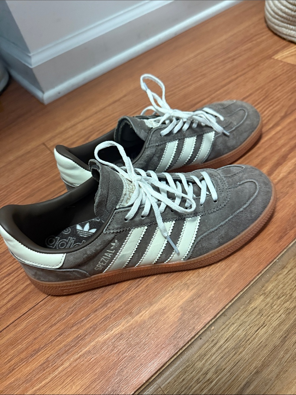 Brown adidas spezial